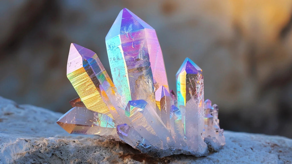 What are the different type of crystals?